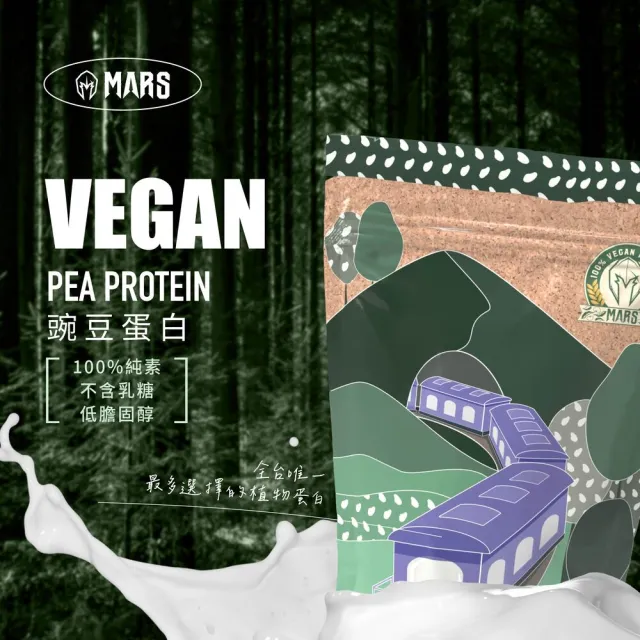 【MARS 戰神】VEGAN 豌豆蛋白(冬瓜鐵觀音/1kg)