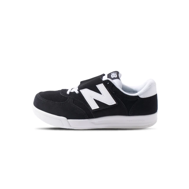 NEW BALANCE 童鞋 中童 黑白色 寬楦 NB 魔鬼氈 N字鞋 運動 休閒鞋 PO300SB