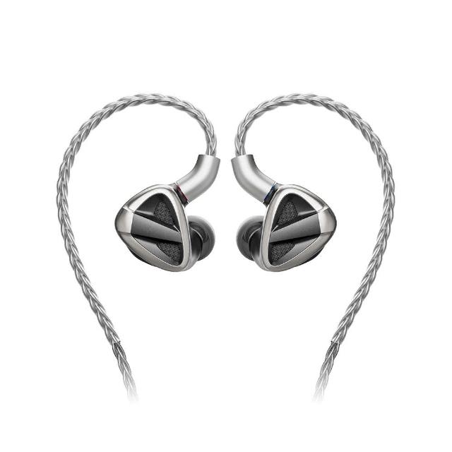 【FiiO】兩圈六鐵八單元MMCX單晶純銀可換線耳機(FH19)