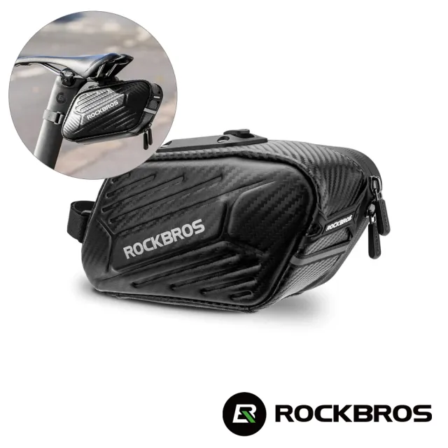【ROCKBROS】洛克兄弟 自行車座墊包 1.5L(硬殼包/車包/坐墊包/收納包/單車/B59)