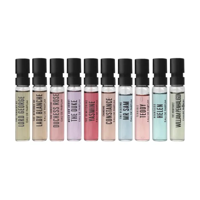 【PENHALIGON’S 潘海利根】獸首系列香氛圖書館小香禮盒 2ml*10入(國際航空版)