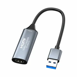 【LineQ】遊戲網路直播專用USB3.0高畫質 4K影音擷取卡擷取線