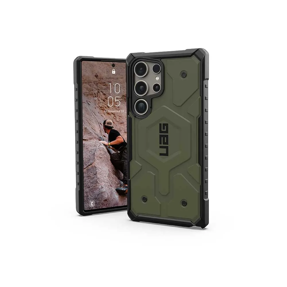 【UAG】Galaxy S24 Ultra 磁吸式耐衝擊保護殼-綠(支援MagSafe功能)