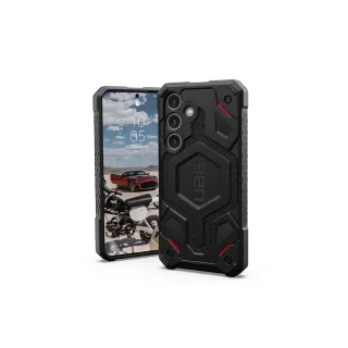 【UAG】Galaxy S24 頂級特仕版耐衝擊保護殼-軍用黑(支援無線充電 10年保固)