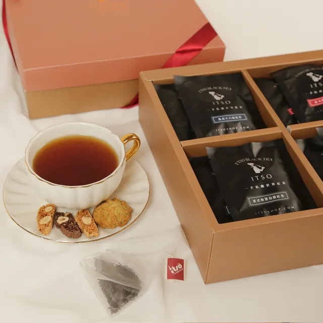 【一手私藏世界紅茶】紅茶大師-私藏茶包32入(魚池/夏卡爾/伯爵/錫蘭紅茶茶包各8入)