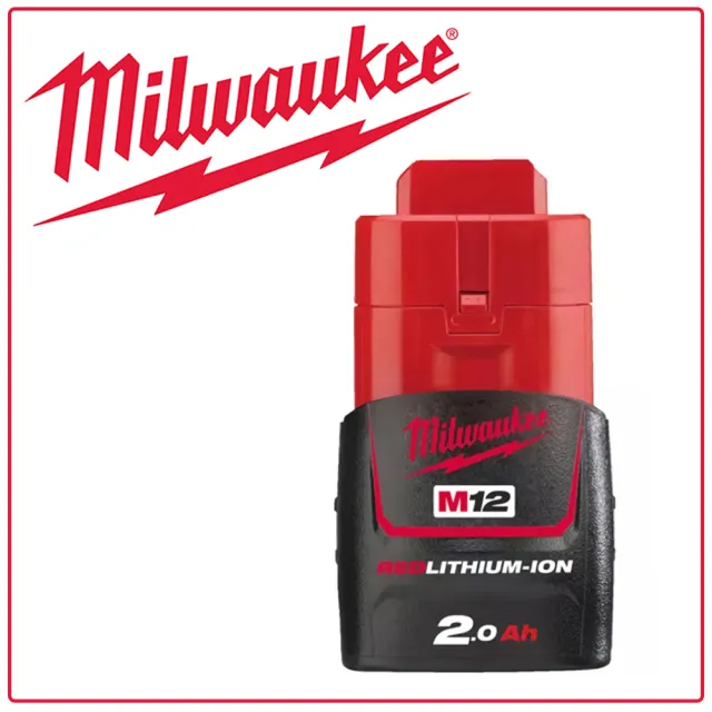 【Milwaukee 美沃奇】12V鋰電池系列(M12B2)