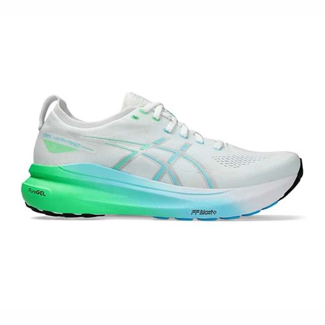 asics 亞瑟士 Gel-kayano 31 男 慢跑鞋 運動 路跑 緩震 穩定 白 藍綠(1011B867-100)