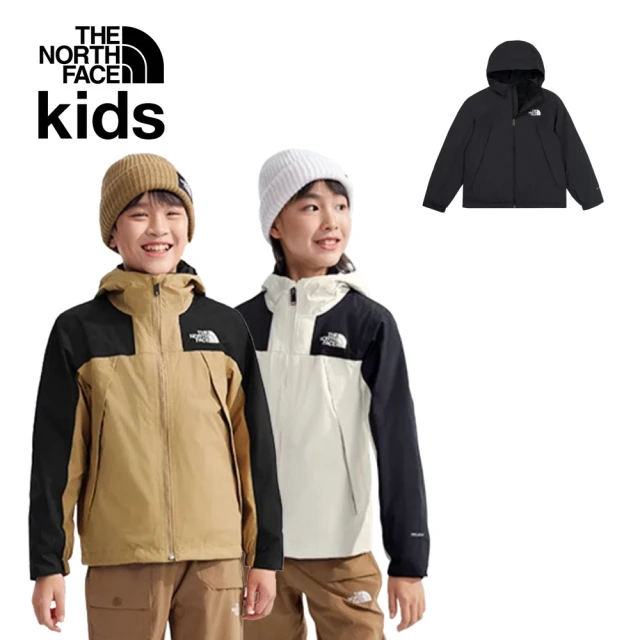 The North Face 冬季必備-兒童防水透氣抓絨內裡三合一外套(多款可選)