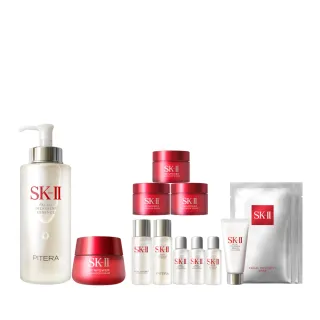 【SK-II】官方直營 青春露 330ml+致臻肌活能量活膚霜100g(加大版/鐵粉必囤/精華王者/超品日)