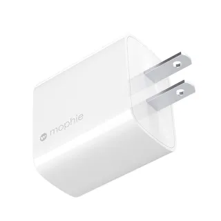 【mophie】essentials 30W 雙孔1A1C電源充電器 白/黑兩色(雙孔1A1C/Apple官方唯一推薦合作品牌)