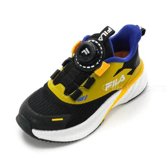 【FILA】KIDS 避震慢跑運動鞋 大童 童鞋 康特杯 支撐鞋墊(3-J822Y-091 3-J822Y-1313-J822Y-251色任選)