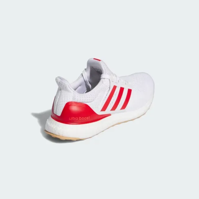 【adidas 愛迪達】ULTRABOOST 1.0 跑鞋(JH9184 男鞋 運動鞋 慢跑鞋 白x紅)