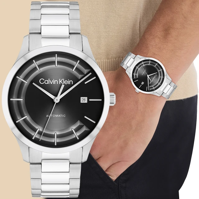 Calvin Klein 凱文克萊 CK Iconic 簡約機械錶-40mm 新年 禮物 推薦(25300021)