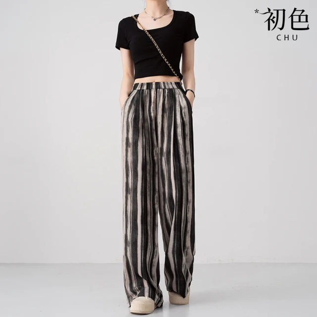 TOWN’WEAR 棠葳 簡約鑽飾鋪棉長褲(中大尺碼/女下身