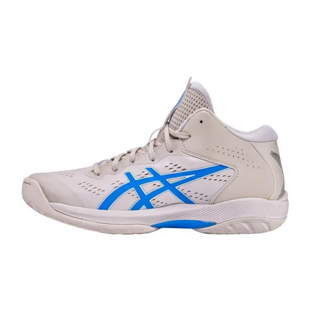 【asics 亞瑟士】Gelhoop V16 男 籃球鞋 球鞋 避震 耐磨 透氣 亞瑟士 米白 藍(1063A090-250)