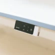 【林製作所】兒童電動桌+椅+桌上架 寧靜藍120cm(書桌 兒童書桌椅 電動升降桌 成長桌 一起長高桌)