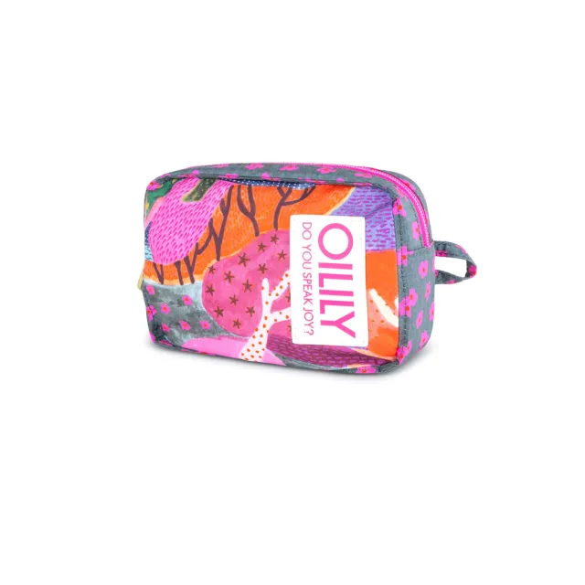 【Oilily】雙11 荷蘭品牌 Clover可摺疊收納袋(花色)