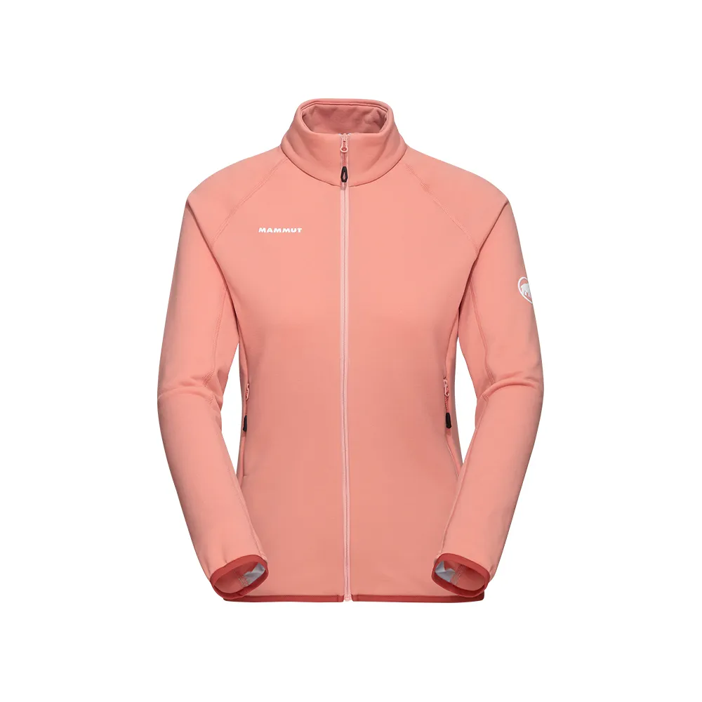 【Mammut 長毛象】Aconcagua ML Jacket AF Women 運動刷毛機能立領外套 女款 石英粉 #1014-04452