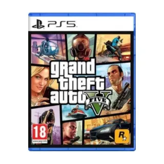 【SONY 索尼】PS5 GTA5 俠盜獵車手5 Grand Theft Auto V(中英文美版)