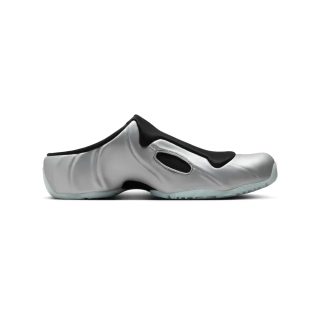 【NIKE 耐吉】Nike Clogposite Chrome 太空銀黑 拖鞋 FQ8257-002(休閒鞋 男鞋)