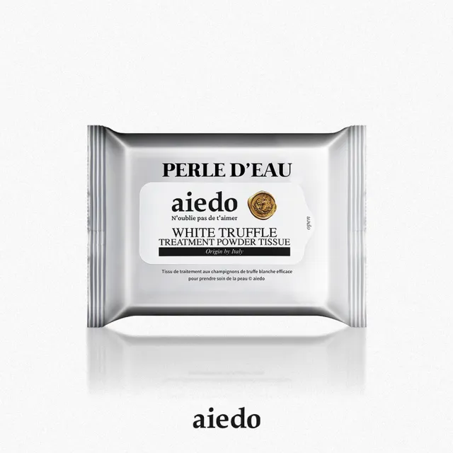 【aiedo】奇蹟白松露亮顏濕紙巾