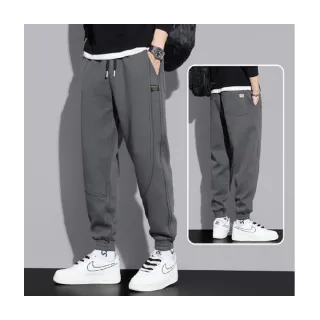 【NBL】現貨韓版運動縮口直筒長褲L03462