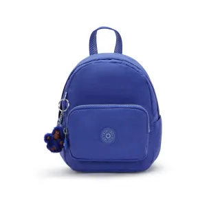 【KIPLING官方旗艦館】寶藍色輕巧迷你後背包-MINI BACKPACK