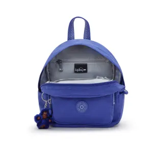 【KIPLING官方旗艦館】寶藍色輕巧迷你後背包-MINI BACKPACK
