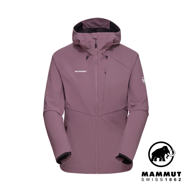 Mammut 長毛象 Ultimate Comfort SO Hooded Jacket W 經典軟殼連帽外套 波動紫 女款 #1011-01960