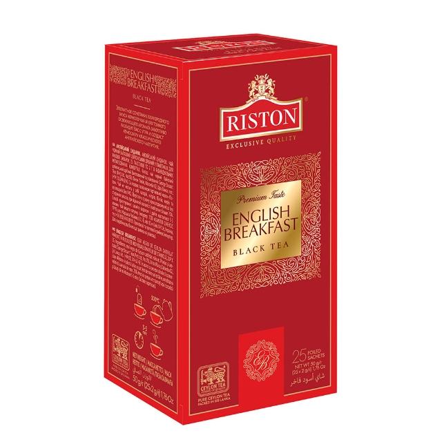 即期品【Riston 瑞斯頓】英式早餐茶2g*25入