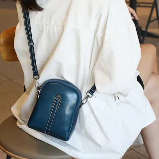 【KT DADA】雙11 牛皮包包 手機包 小方包 媽媽包 包包女 真皮包包 隨身小包 硬皮 斜背包 外出包