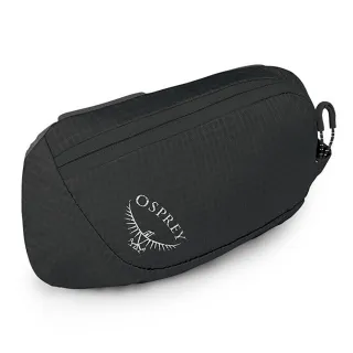 【Osprey】Pack Pocket Zippered 外掛包 黑色(背包外掛包)