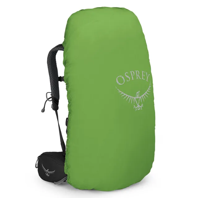 【Osprey】Kyte 48 輕量登山背包 附背包防水包 套 女款 黑色(健行背包 徙步旅行 登山後背包)