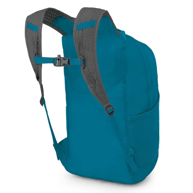【Osprey】雙11 Ultralight Stuff Pack 輕量可折收後背包 海濱藍(攻頂包 運動背包 旅行背包)