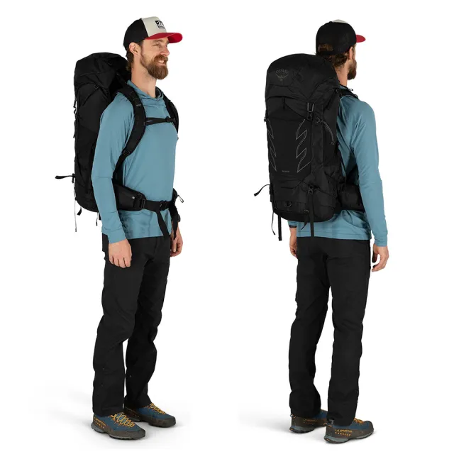 【Osprey】雙11 Talon 44 輕量化運動背包 男 陶瓷藍(單車背包 旅行背包 輕量後背包 快速移動登 