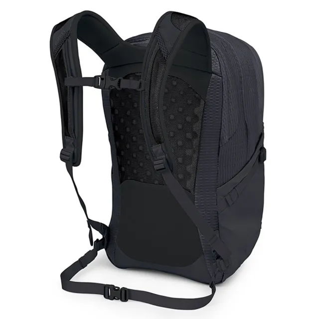 【Osprey】雙11 Comet 30 多功能休閒後背包 30L 黑色(商務通勤背包 電腦背包 筆電背包)