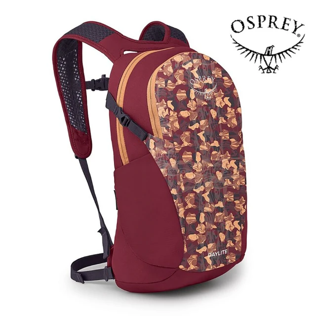 Osprey Daylite 13L 輕便多功能背包 流墨印痕/夏櫧粉(日常背包 旅行背包 休閒後背包 運動背包)