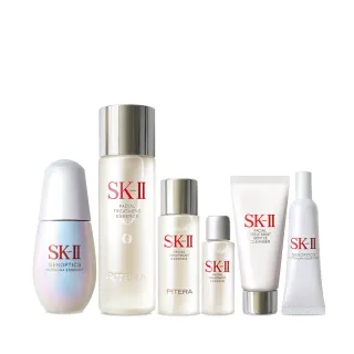 【SK-II官方直營】1+1 光蘊臻采精華30ml+青春露75ml(青春光蘊新客組)