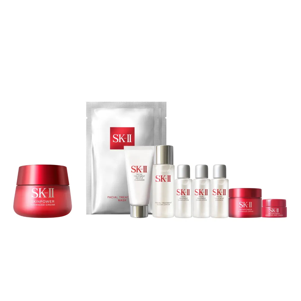 【SK-II】官方直營 致臻肌活活膚霜加大特惠組100g(全新升級/乳霜/禮盒)