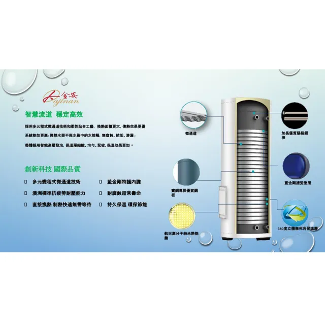 【Dajinan 大金安】200L空氣能熱泵熱水器立地式一體機不含安裝(DJNHP-200L)