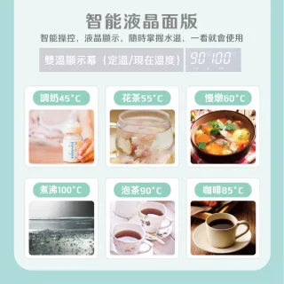 【台隆手創館】THOMSON 智能溫控玻璃養生壺 TM-SAK35(快煮壺 熱水壺)