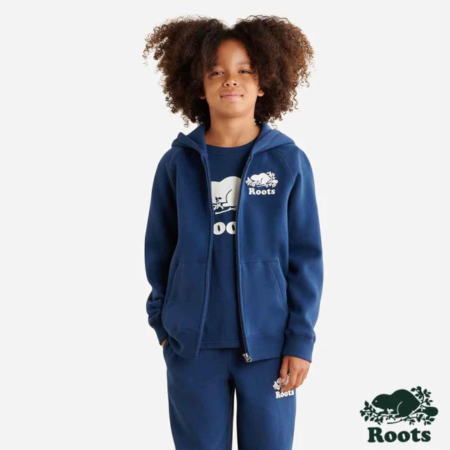 橘魔法 街頭圓印條紋插肩套裝(大童 長袖 長褲 褲子 連帽外