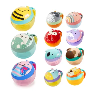 【Skip Hop】官方總代理 ZOO球型防漏零食盒(攜帶零食盒 嬰幼兒零食盒 點心盒 寶寶零食盒)