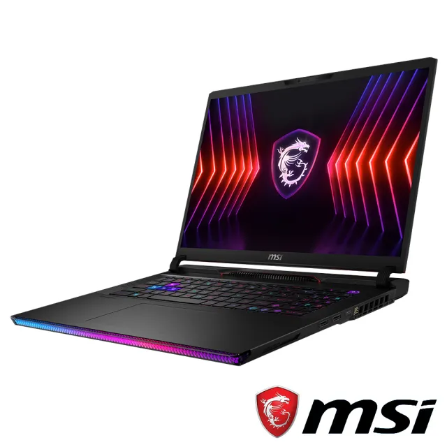 【MSI 微星】17吋i9 RTX4090黑神話悟空適用電競筆電(Raider GE78 HX/i9-14900HX/64G/2TB/W11P/14VIG-696TW)