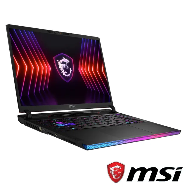 【MSI】16吋i9 RTX4090電競筆電(Raider GE68 HX/i9-14900HX/64G/2TB SSD/W11P/14VIG-292TW)黑神話悟空適用