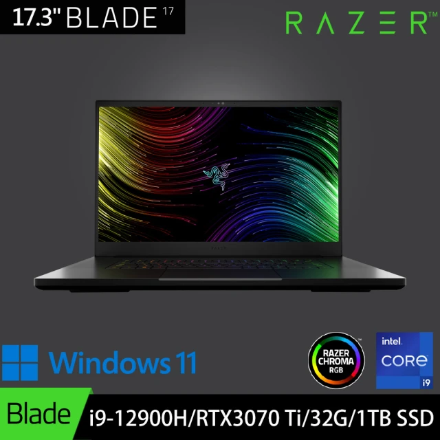 Razer 雷蛇 ★全新福利品★Blade 17吋i9 RTX3070 Ti電競筆電_RZ09-0423QTF3-R3T1(i9-12900H/32G/1TB)