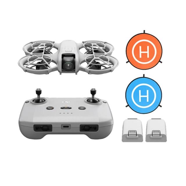 【DJI】NEO 掌上起飛 空拍機 暢飛套裝+SunLight PK-075 75cm停機坪+DJI Neo 保險卡 CARE 1年(公司貨)