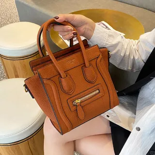 【MoonDy】雙11 經典包 女生包包 手提包 斜背包 肩背包 精品包 笑臉包 囧包 真皮包包 牛皮包包 