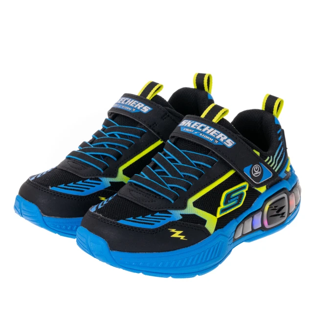 SKECHERS 男童系列 燈鞋 LIGHT STORM 3(400151LBBLM)