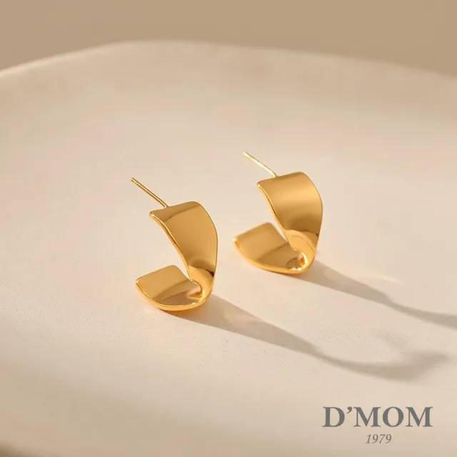 【DMOM】個性扭結設計耳環